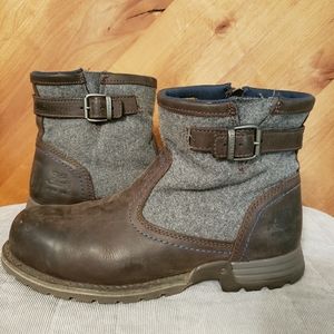 Women's Caterpillar Steel Toe Boots - Size 10